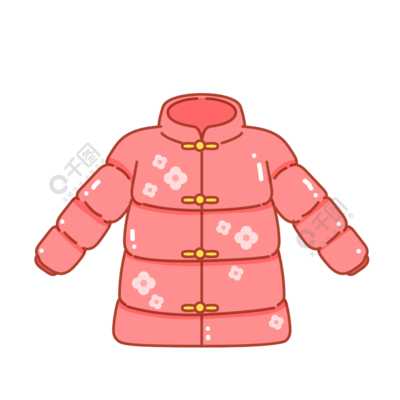 卡通手繪東北棉服棉襖線條插畫矢量裝飾元素模板免費(fèi)下載_eps格式_2000像素_編號40709919